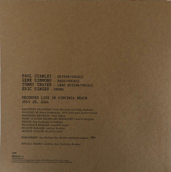 Off The Soundboard Live In Virginia Beach July 25, 2004 | Mint (M) Mint (M) Get Cheap Vinyl
