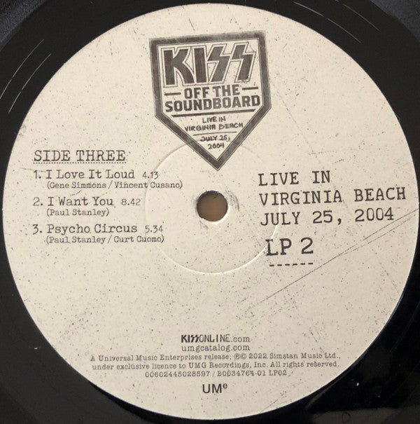 Off The Soundboard Live In Virginia Beach July 25, 2004 | Mint (M) Mint (M) Get Cheap Vinyl