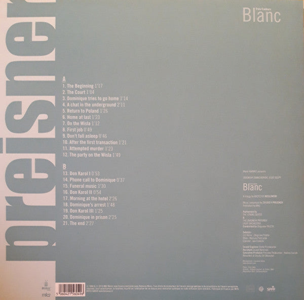 Trois Couleurs Blanc (Bande Originale Du Film) | Mint (M) Mint (M) Get Cheap Vinyl