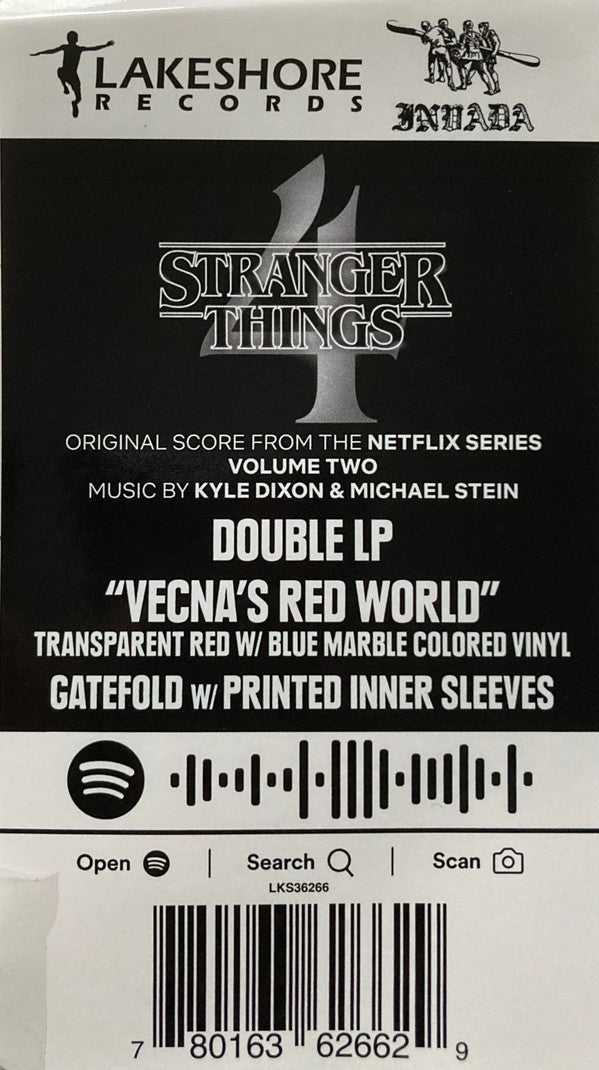 Stranger Things 4 · Volume Two (Original Score From The Netflix Series) | Mint (M) Mint (M) Get Cheap Vinyl