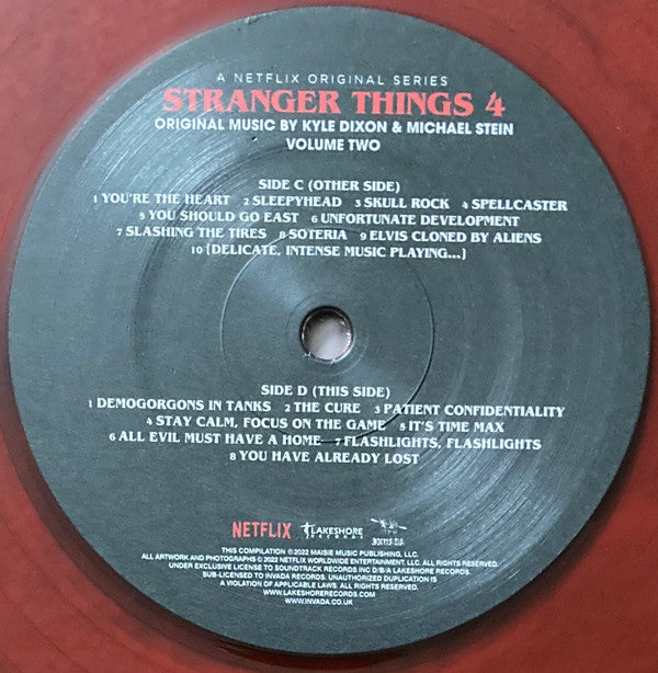 Stranger Things 4 · Volume Two (Original Score From The Netflix Series) | Mint (M) Mint (M) Get Cheap Vinyl