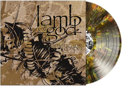 New American Gospel (Clear w Black / White & Gold Splatter VINYL) | Mint (M) Mint (M) Get Cheap Vinyl