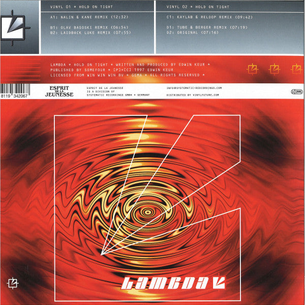 Hold On Tight (Remixes)(2xVINYL) | Mint (M) Mint (M) Get Cheap Vinyl