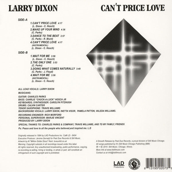 Can't Price Love | Mint (M) Mint (M) Get Cheap Vinyl