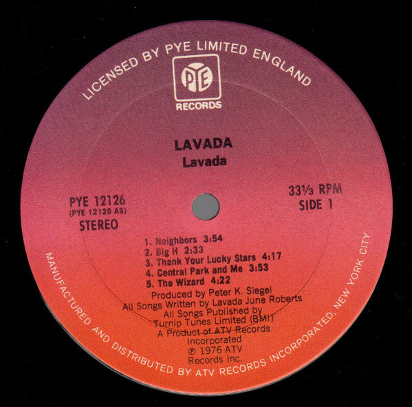 Lavada | Near Mint (NM) Very Good Plus (VG+) Get Cheap Vinyl