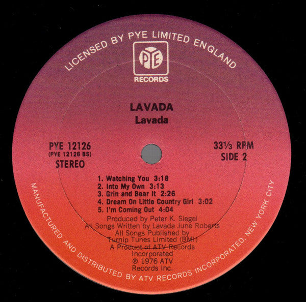 Lavada | Near Mint (NM) Very Good Plus (VG+) Get Cheap Vinyl