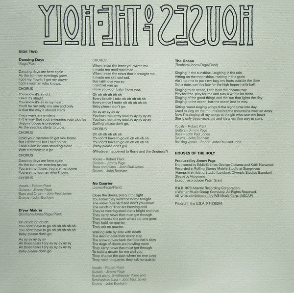 Houses Of The Holy | Mint (M) Mint (M) Get Cheap Vinyl