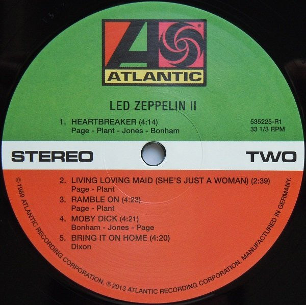 Led Zeppelin II | Mint (M) Mint (M) Get Cheap Vinyl