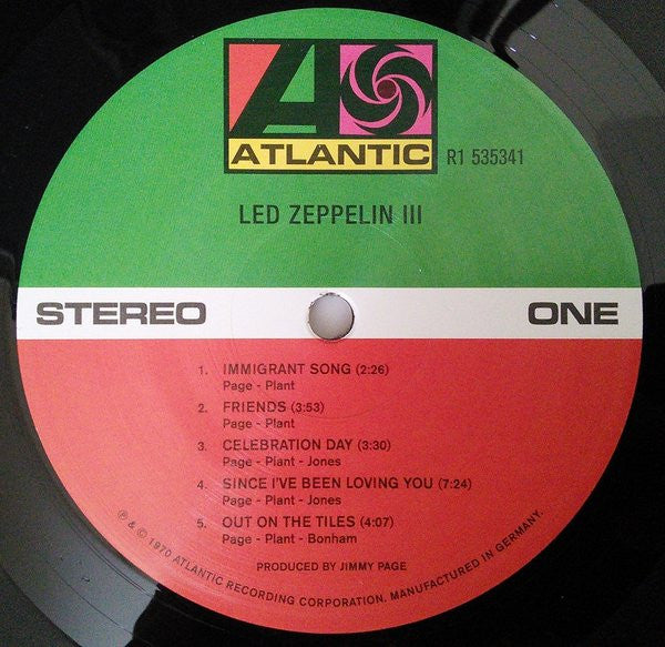 Led Zeppelin III | Mint (M) Mint (M) Get Cheap Vinyl