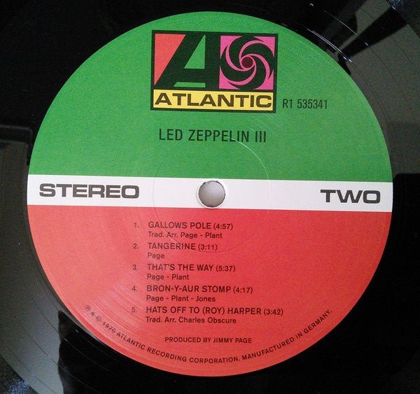 Led Zeppelin III | Mint (M) Mint (M) Get Cheap Vinyl
