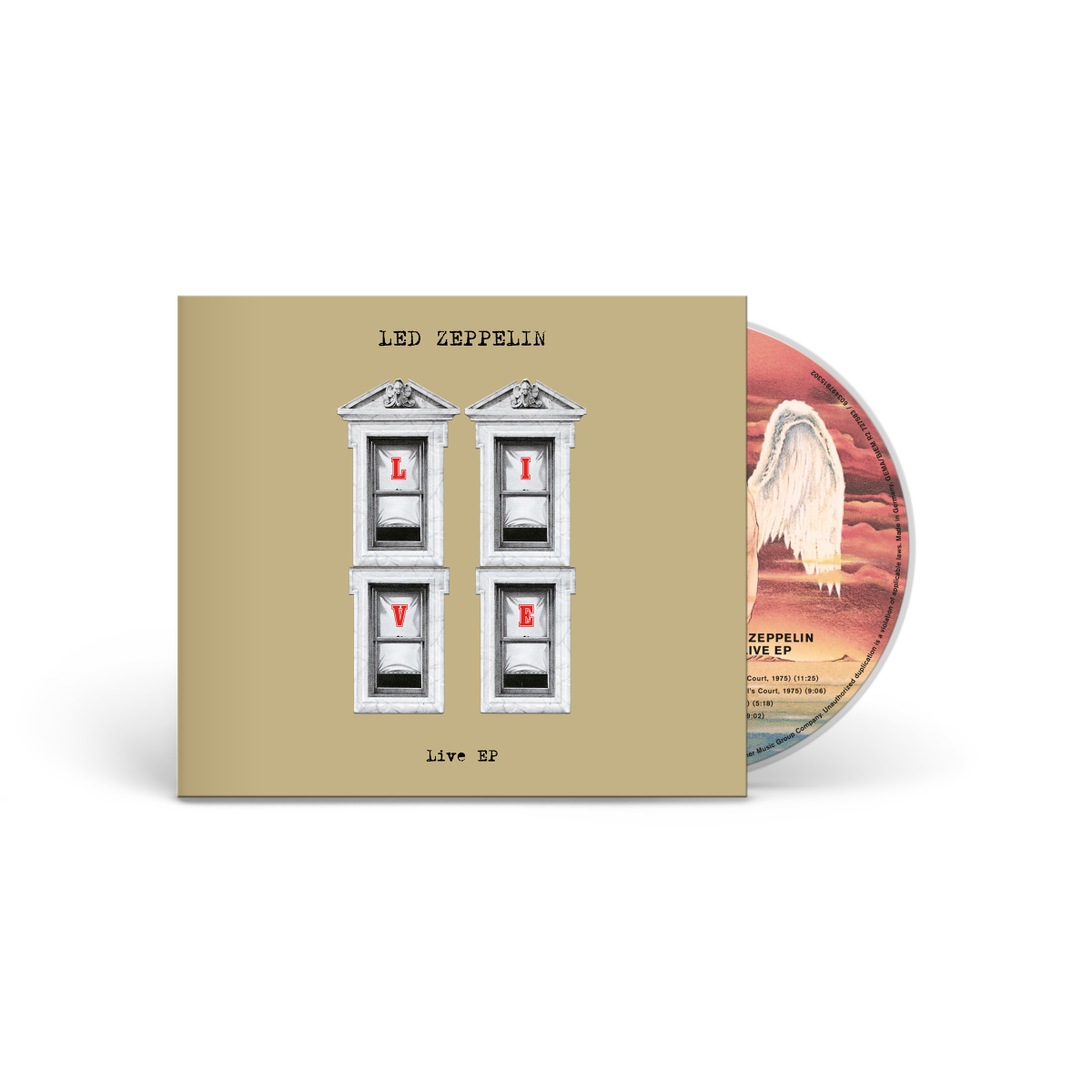Live Ep (Cd) [First-Time Audio Release Of 1975 & 1979 Performances] | Get Cheap Vinyl