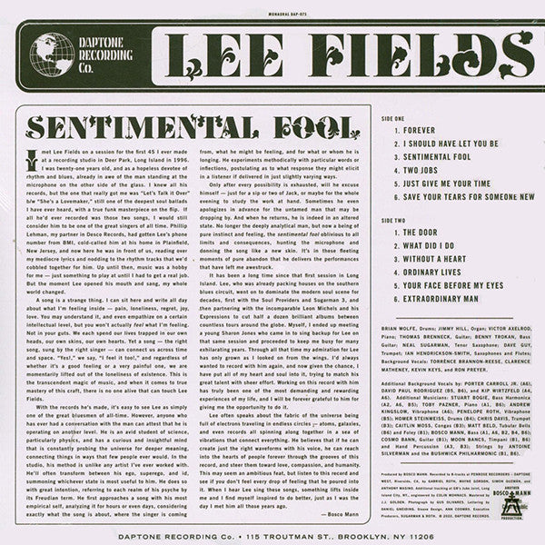 Sentimental Fool | Mint (M) Mint (M) Get Cheap Vinyl
