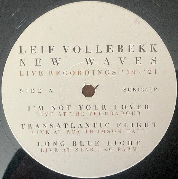 New Waves (Live Recordings ’19-’21) | Mint (M) Mint (M) Get Cheap Vinyl