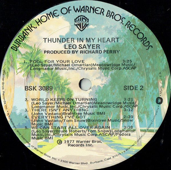 Thunder In My Heart | Near Mint (NM) Very Good Plus (VG+) Get Cheap Vinyl