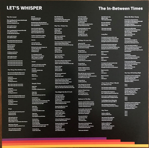 The In-Between Times | Mint (M) Mint (M) Get Cheap Vinyl