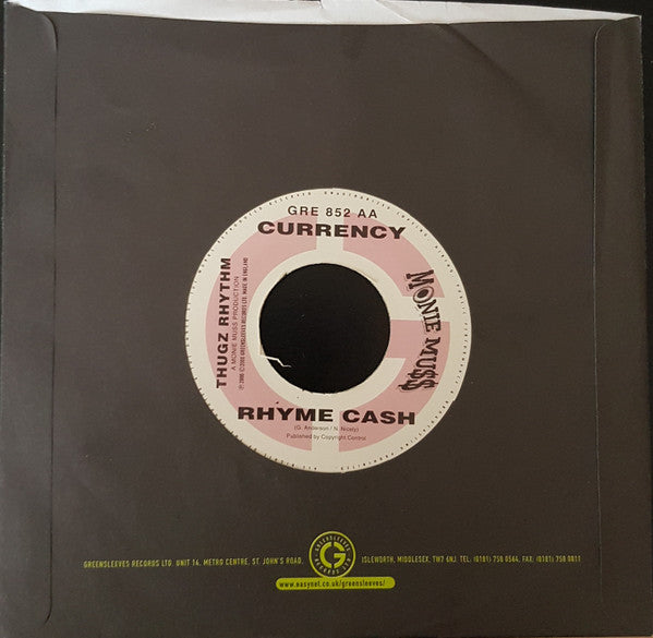 Connis / Rhyme Cash | Very Good Plus (VG+) Generic Get Cheap Vinyl