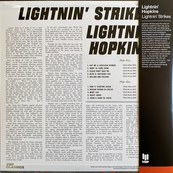 Lightnin' Strikes | Mint (M) Mint (M) Get Cheap Vinyl