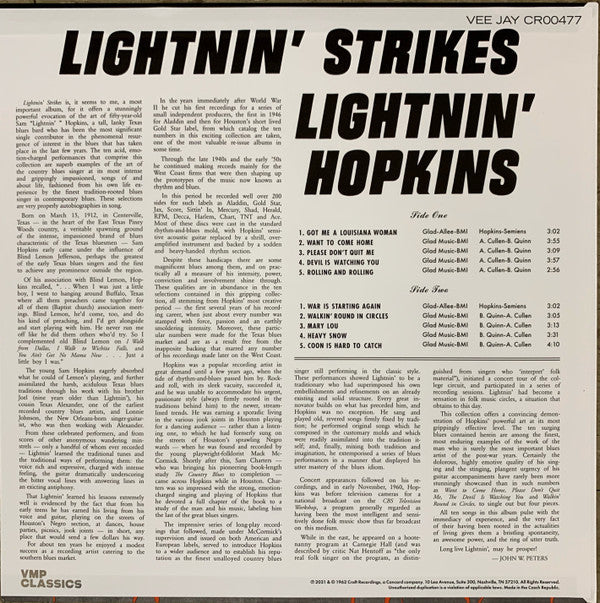 Lightnin' Strikes | Mint (M) Mint (M) Get Cheap Vinyl