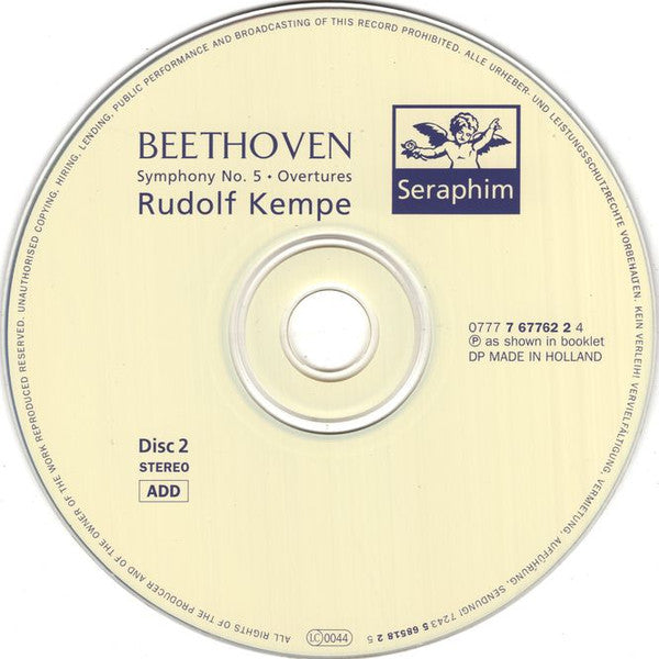 Symphonies Nos. 1 ⬥ 3 "Eroica" ⬥ 5 (CD) | Near Mint (NM) Near Mint (NM) Get Cheap Vinyl