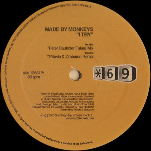 I Try | Mint (M) Mint (M) Get Cheap Vinyl