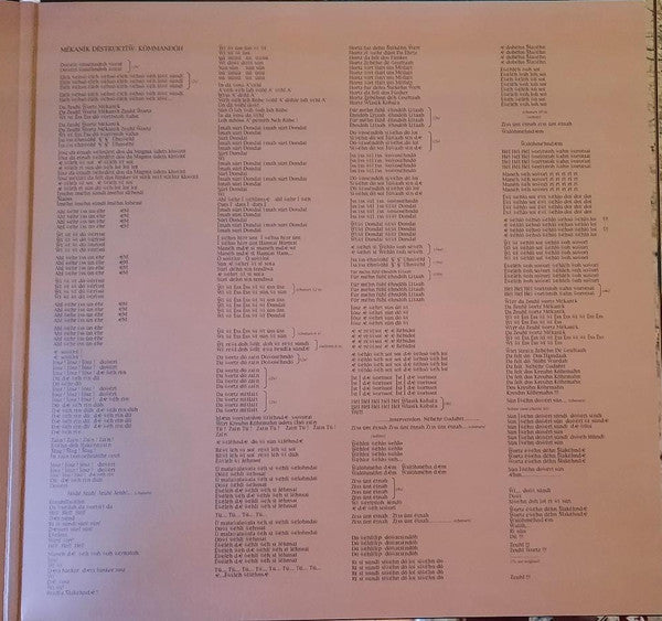 Mëkanïk Dëstruktïẁ Kömmandöh | Mint (M) Mint (M) Get Cheap Vinyl