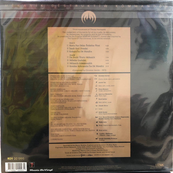 Mëkanïk Dëstruktïẁ Kömmandöh | Mint (M) Mint (M) Get Cheap Vinyl
