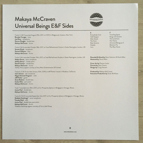 Universal Beings E&F Sides | Mint (M) Mint (M) Get Cheap Vinyl