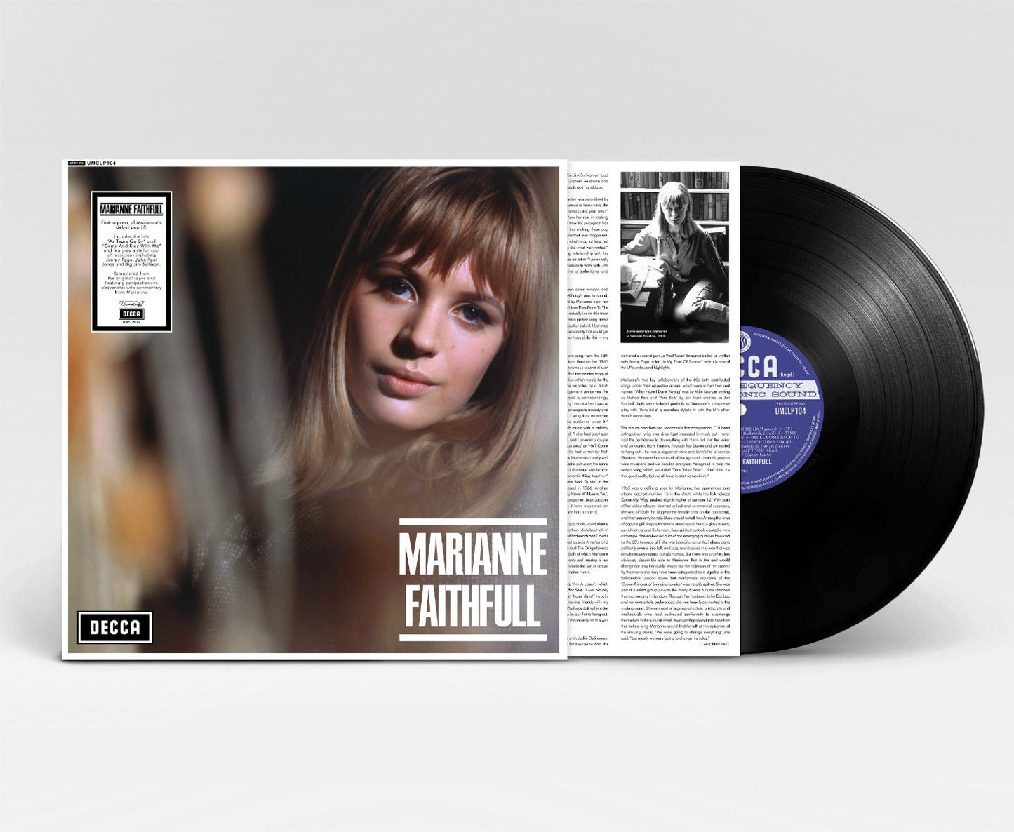 Marianne Faithfull (Remastered)(PRE-ORDER 8/1/25)(VINYL) | Mint (M) Mint (M) Get Cheap Vinyl