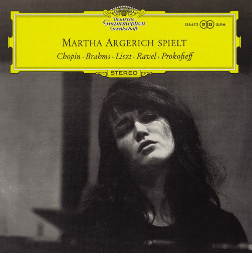 Martha Argerich Spielt Chopin · Brahms · Liszt · Ravel · Prokofieff | Get Cheap Vinyl