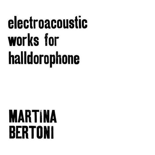 Electroacoustic Works For Halldorophone (2xLP) | Mint (M) Mint (M) Get Cheap Vinyl