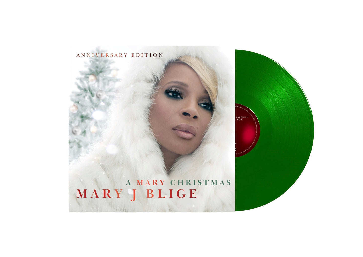 A Mary Christmas (GREEN TRANSLUCENT VINYL) | Mint (M) Mint (M) Get Cheap Vinyl