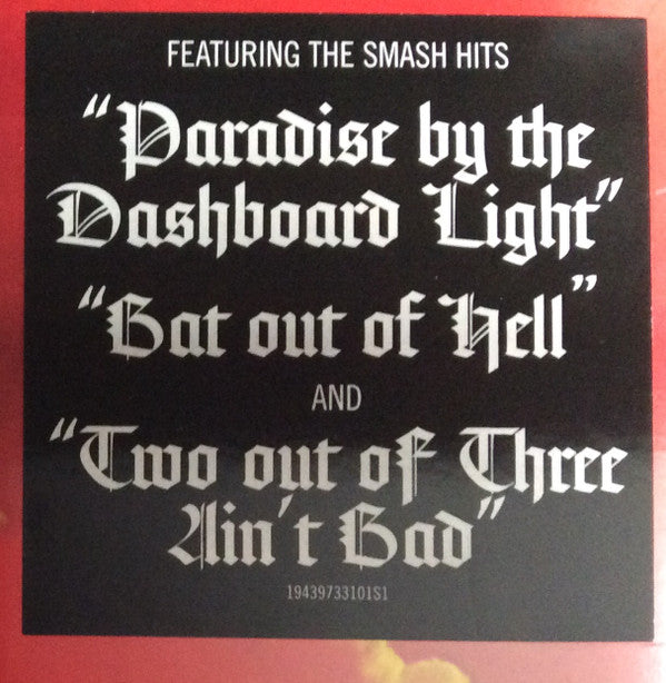 Bat Out Of Hell (VINYL) | Mint (M) Mint (M) Get Cheap Vinyl