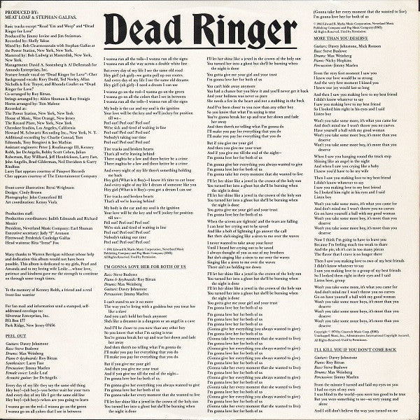 Dead Ringer | Near Mint (NM) Near Mint (NM) Get Cheap Vinyl