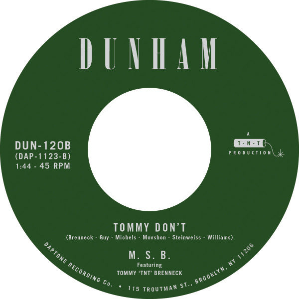 There's a New Day Coming / Tommy Don't | Mint (M) Mint (M) Get Cheap Vinyl