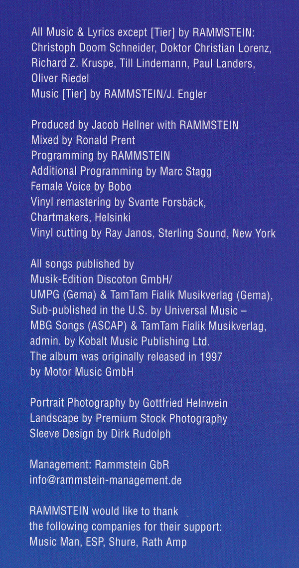 Sehnsucht | Mint (M) Mint (M) Get Cheap Vinyl