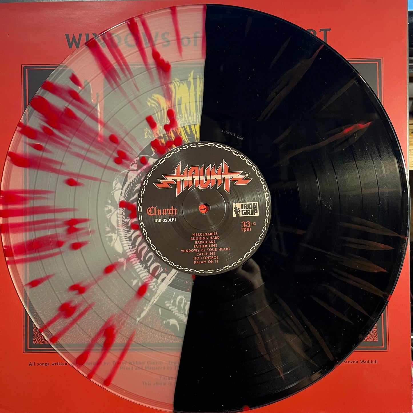 Windows Of Your Heart *HALF BLACK/CLEAR RED SPLATTER* | Mint (M) Near Mint (NM) Get Cheap Vinyl