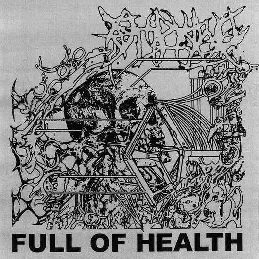 Full Of Health (Bone w/ Black Splatter VINYL 7") | Mint (M) Near Mint (NM) Get Cheap Vinyl