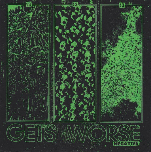 Negative (VINYL 7") *TRANSLUCENT GREEN* | Mint (M) Mint (M) Get Cheap Vinyl