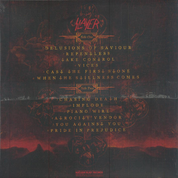 Repentless (TRANSPARENT ORANGE + YELLOW & BLACK SPLATTER) | Mint (M) Mint (M) Get Cheap Vinyl
