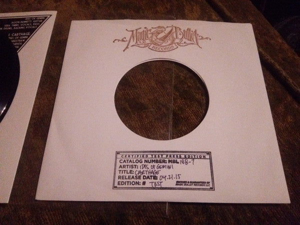 Carthage (7" VINYL) *TEST PRESSING* | Mint (M) Mint (M) Get Cheap Vinyl