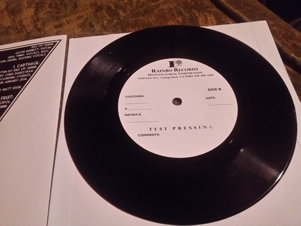Carthage (7" VINYL) *TEST PRESSING* | Mint (M) Mint (M) Get Cheap Vinyl