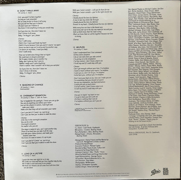 Firehouse (SMOKE & FIRE VINYL)*CREASED* | Mint (M) Excellent (EX) Get Cheap Vinyl