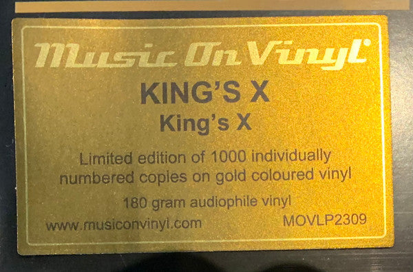 King's X (GOLD VINYL / IMPORT) | Mint (M) Mint (M) Get Cheap Vinyl