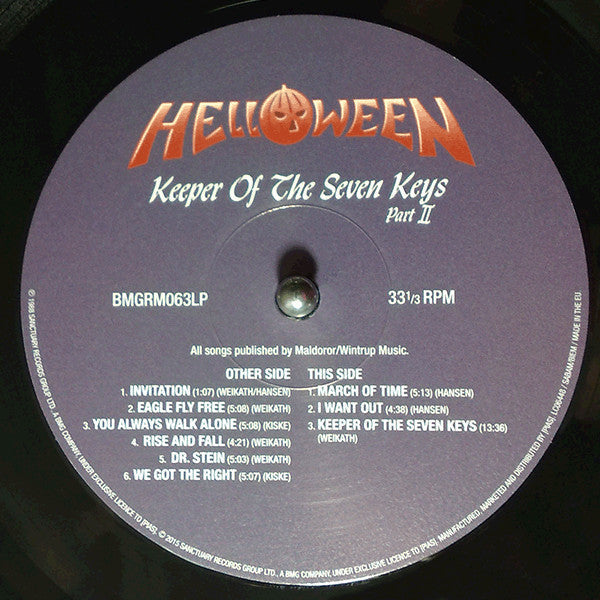 Keeper Of The Seven Keys (Part II)(VINYL) | Mint (M) Mint (M) Get Cheap Vinyl