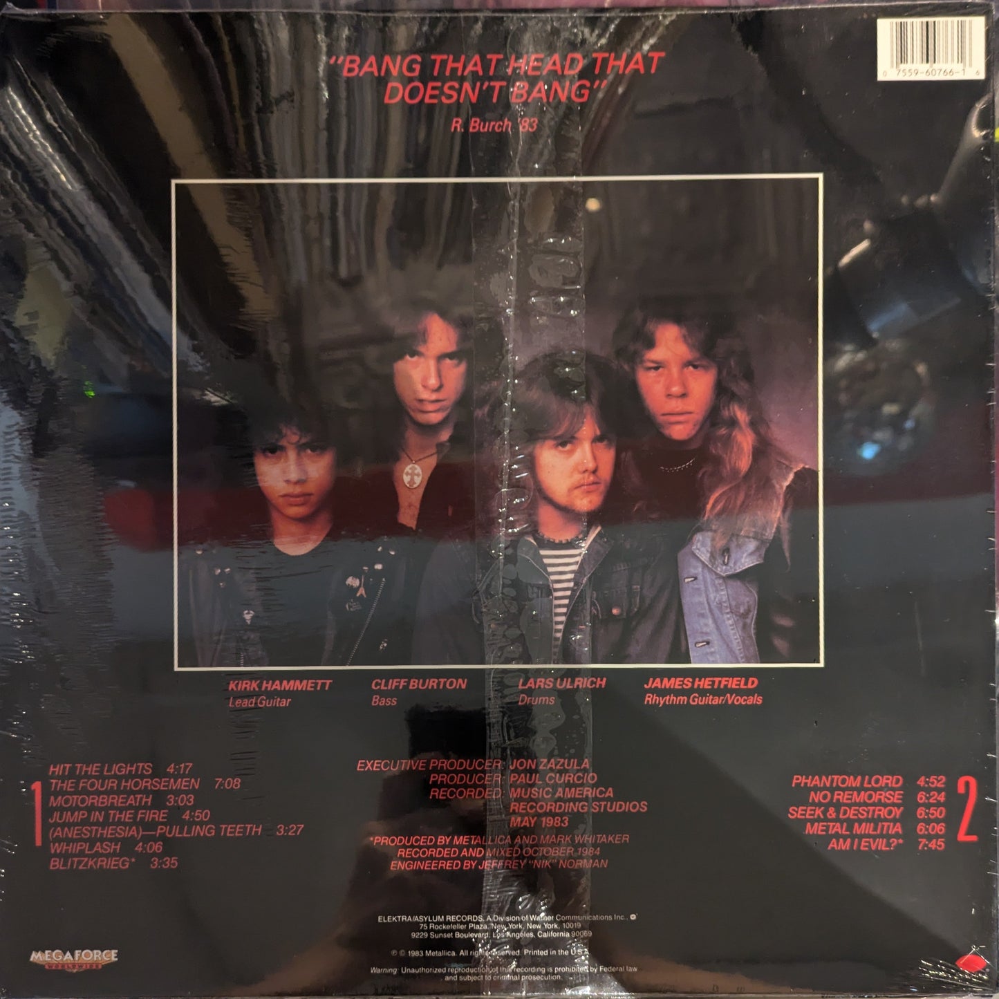 Kill 'Em All *SEALED/HYPE/DMM* | Mint (M) Mint (M) Get Cheap Vinyl