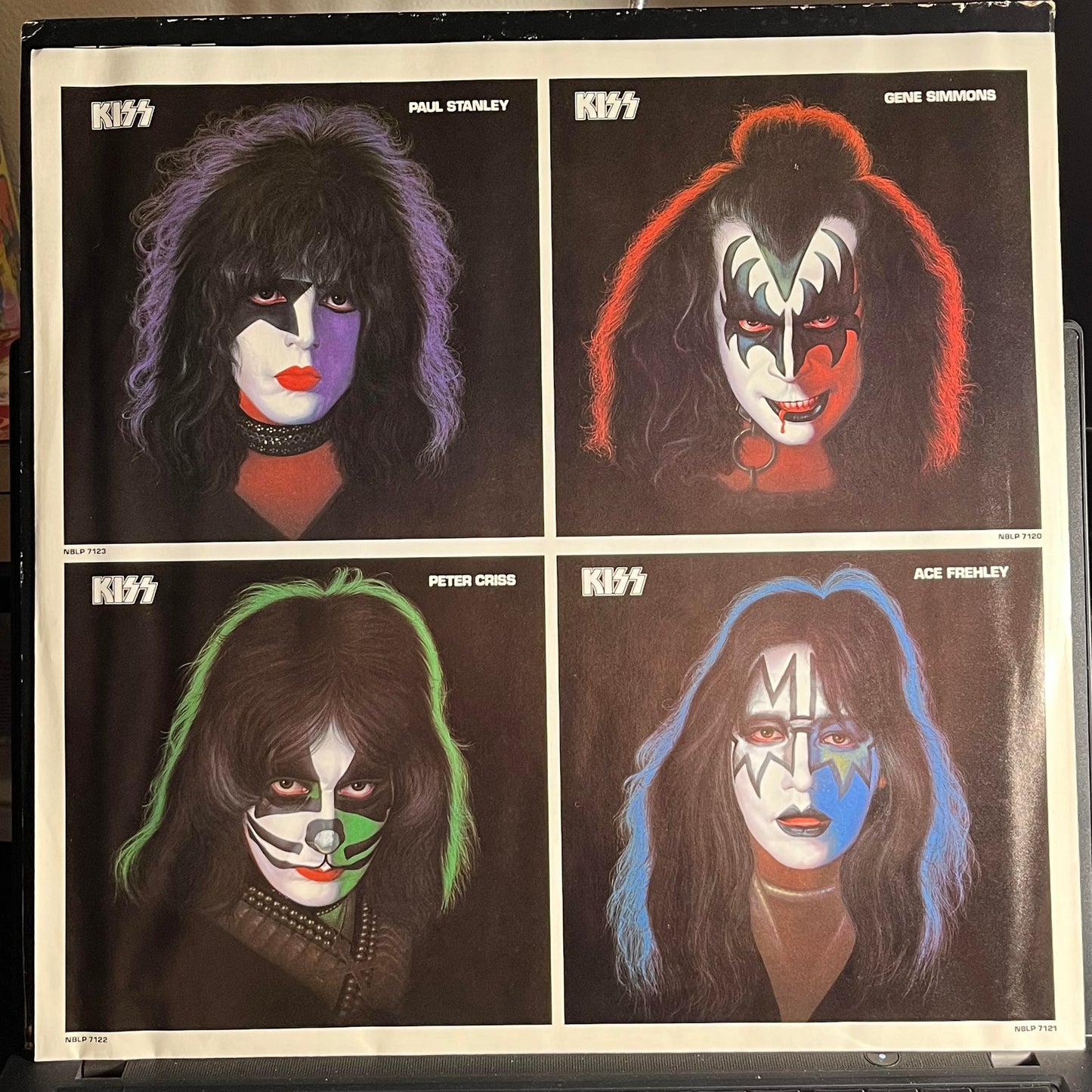 Gene Simmons *GOLDISC/POSTER* | Excellent (EX) Very Good Plus (VG+) Get Cheap Vinyl