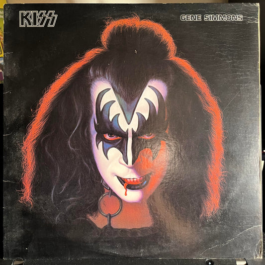 Gene Simmons *GOLDISC/POSTER* | Excellent (EX) Very Good Plus (VG+) Get Cheap Vinyl