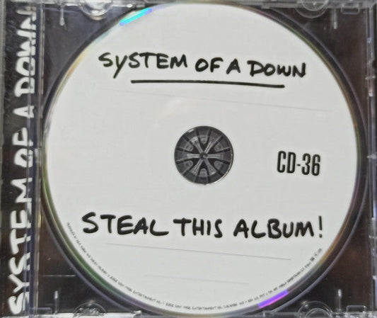 Steal This Album! (CD) | Excellent (EX) Generic Get Cheap Vinyl