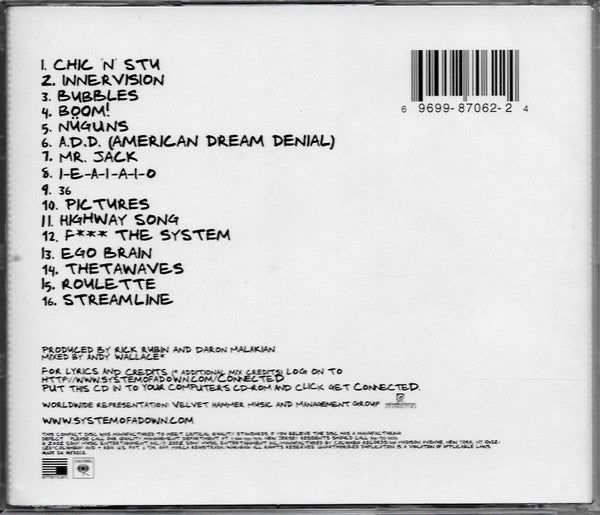 Steal This Album! (CD) | Excellent (EX) Generic Get Cheap Vinyl