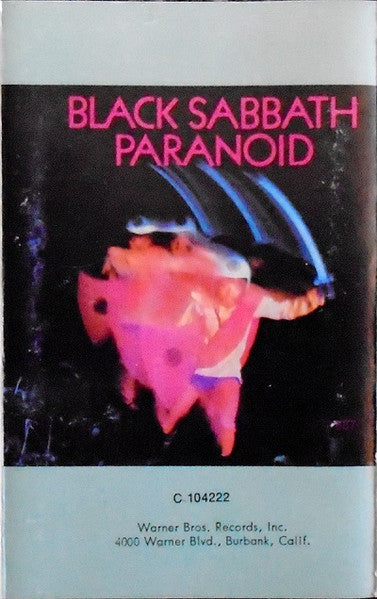 Paranoid (CASSETTE) | Excellent (EX) Excellent (EX) Get Cheap Vinyl